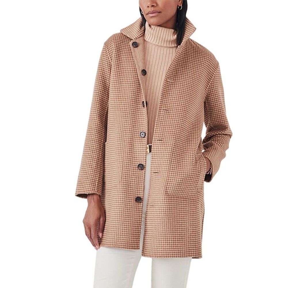 J.Mclaughlin Womens Frade Coat, Tan
